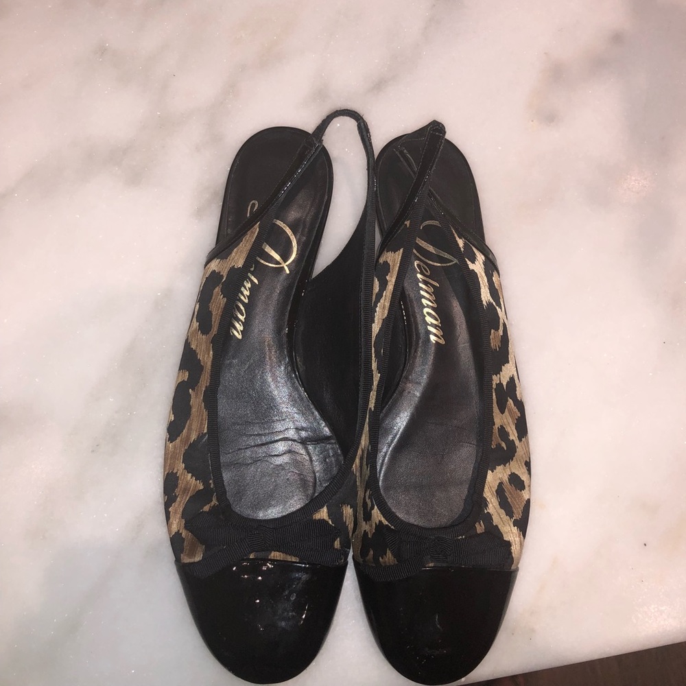 Cute leopard print ballet flats